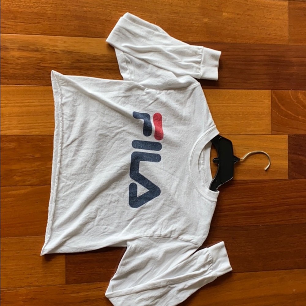 Fila cropped long sleeve